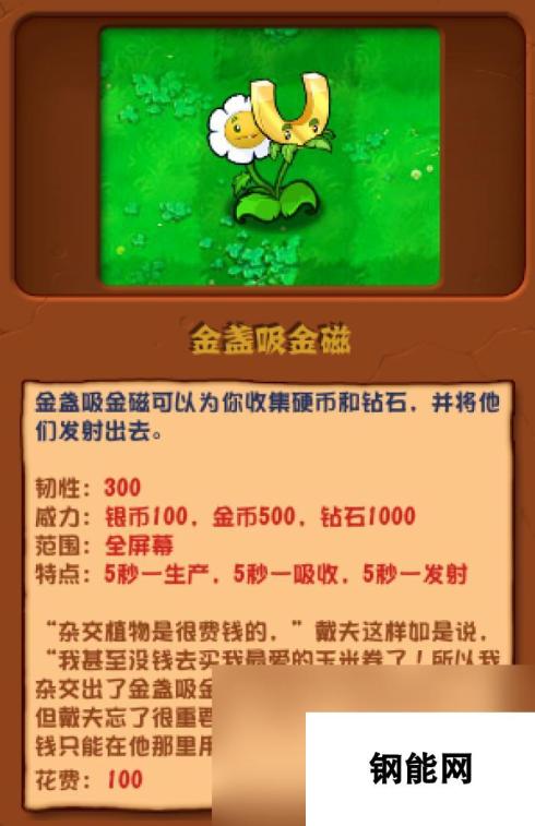 植物大战僵尸杂交版：金盏吸金磁：独特能力与策略应用解析