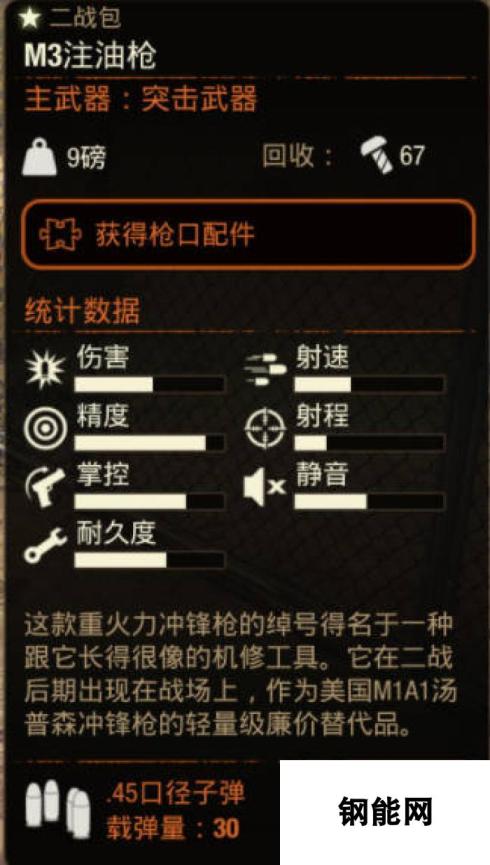 《腐烂国度2》武器 M3注油枪怎么样