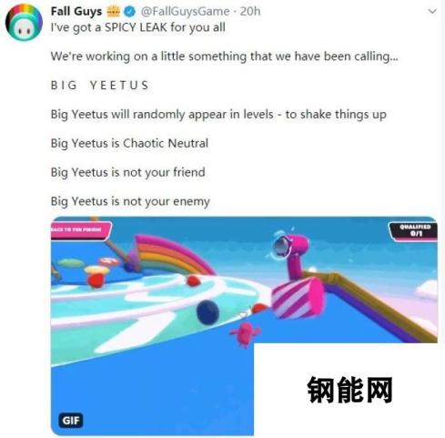 糖豆人-终极淘汰赛关卡新增“Big Yeetus”游戏乐趣翻倍