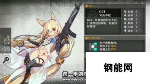 少女前线手游热门RF枪娘推荐 G41型少女角色介绍与选择