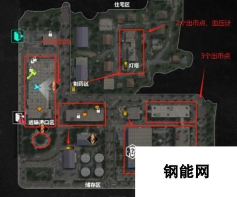 萤火突击医药公司地图摸金跑图路线一览