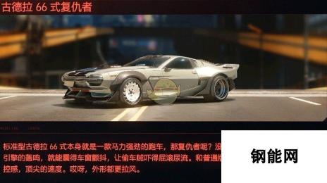 《赛博朋克2077》载具古德拉66式复仇者评测