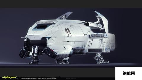 赛博朋克2077新概念图揭秘 未曾出现的军用飞行器亮相