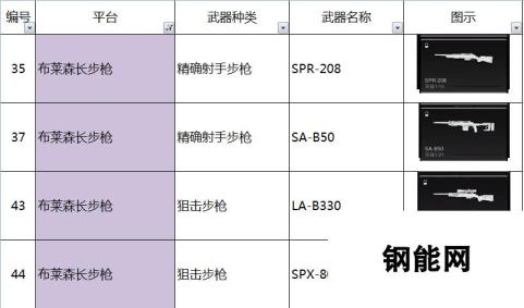 使命召唤19现代战争2布莱森长步枪平台有什么枪