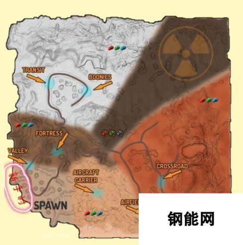 伤害世界全地图一览及各区域地形介绍