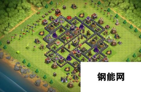 部落冲突COC9本在冠军杯也可以护黑 附阵型图和防御记录